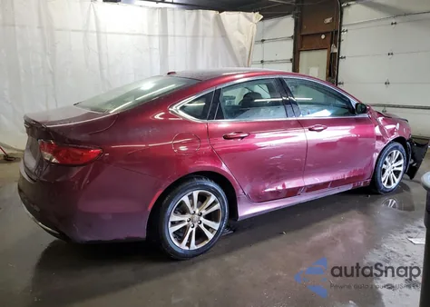 2016 Chrysler 200 Limited z USA, uszkodzony, nr VIN 1C3CCCAB1GN103127